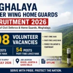 Meghalaya Border Wing Home Guards Recruitment 2026: Apply for 108 Part-Time Naik & Lance Naik Posts