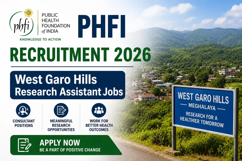 PHFI recruitment in West Garo Hills